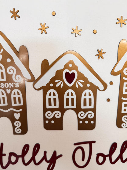 Gingerbread House Cruise Door Magnets | Holiday Christmas Decor