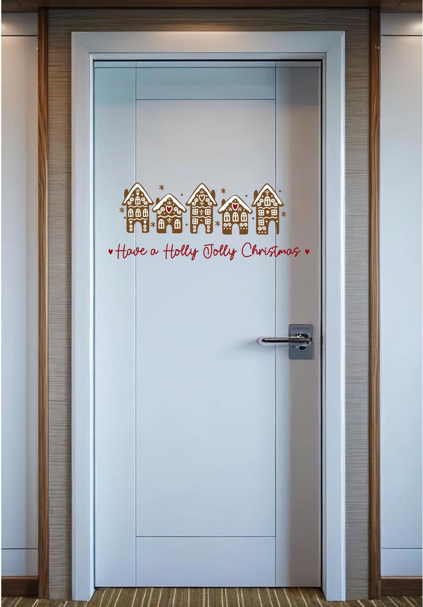 Gingerbread House Cruise Door Magnets | Holiday Christmas Decor