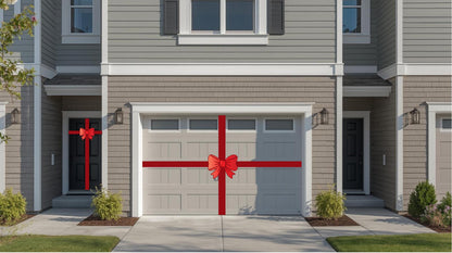 Oversized Magnetic Garage Door Bow, Holiday Car, Locker Decor