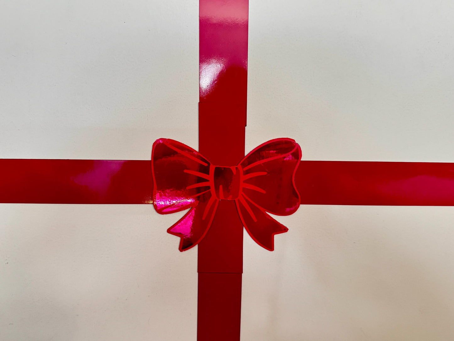 Oversized Magnetic Garage Door Bow, Holiday Car, Locker Decor