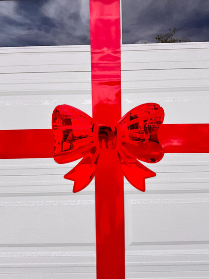 Oversized Magnetic Garage Door Bow, Holiday Car, Locker Decor