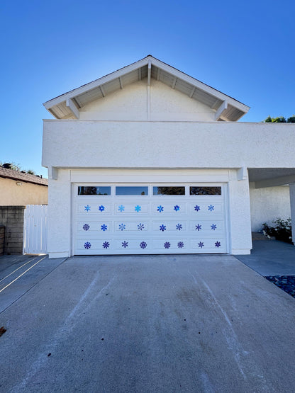 Snowflake Magical Outdoor Magnets for Winter Garage Door Decorations
