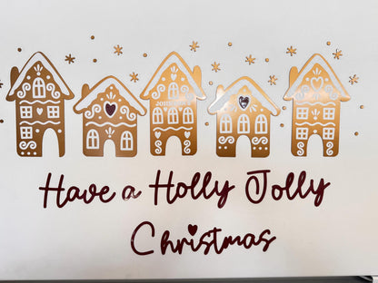 Gingerbread House Cruise Door Magnets | Holiday Christmas Decor