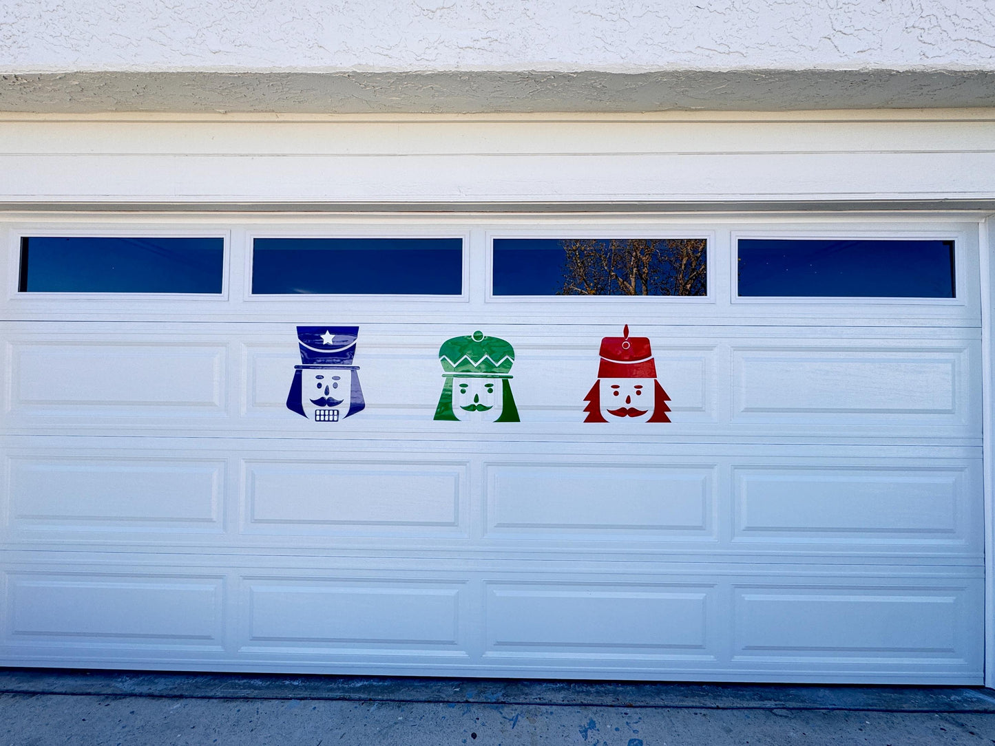 Nutcracker Christmas Garage Door Magnets — Festive Holiday Decor Sets