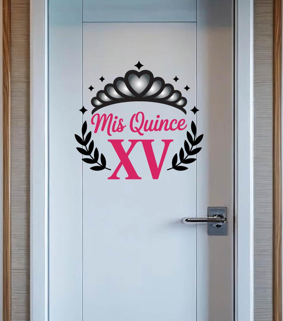 Mis Quinceañera Cruise Ship Door Magnet | Sweet 15 Birthday Cabin Decor