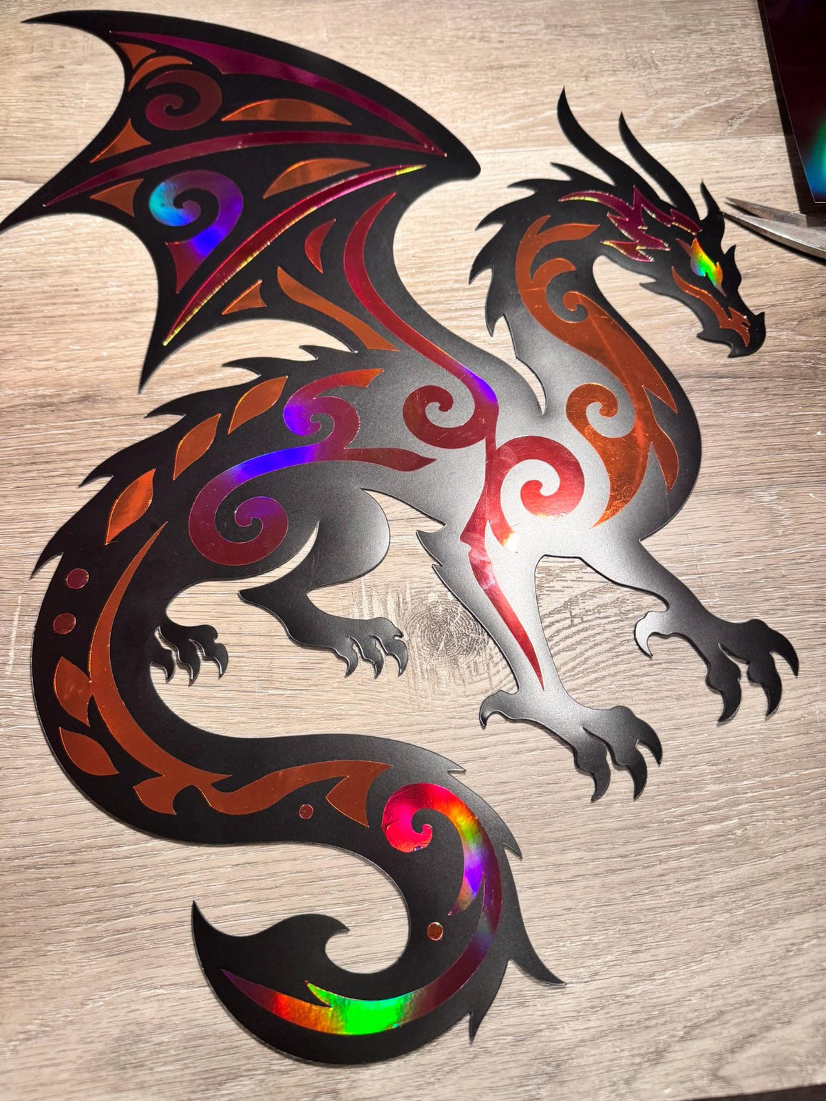 Dragon Garage Door Magnets | Beware Halloween Decoration | Throne of Dragons