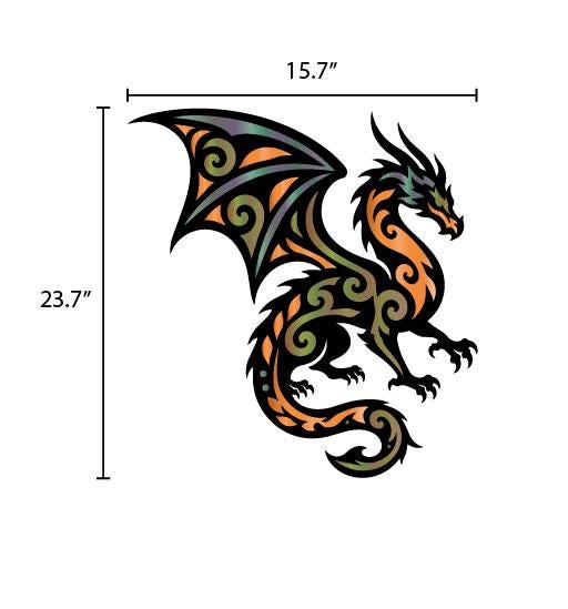 Dragon Garage Door Magnets | Beware Halloween Decoration | Throne of Dragons