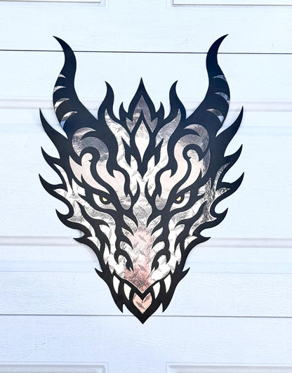 Dragon Garage Door Magnets | Beware Halloween Decoration | Throne of Dragons