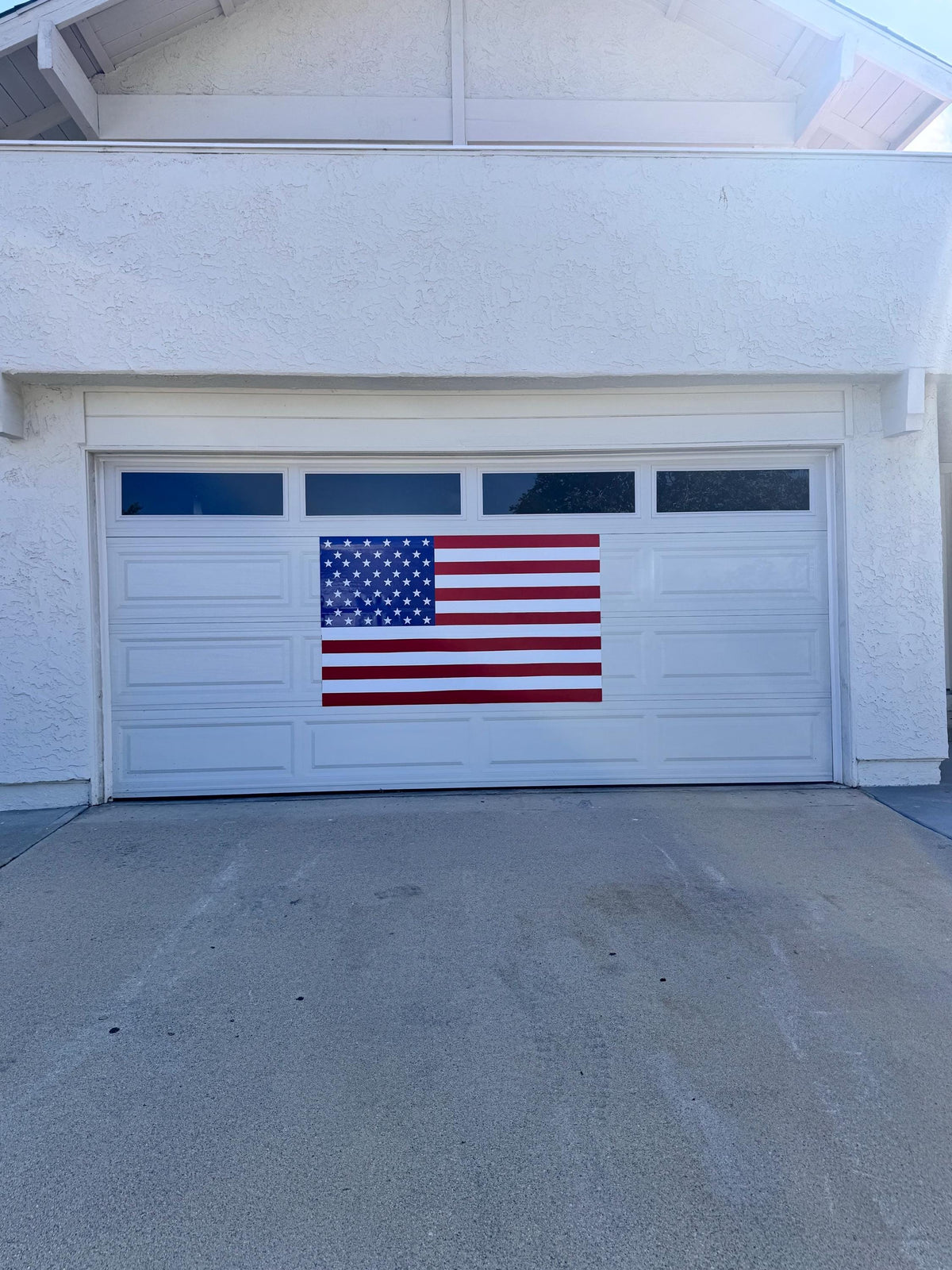 Large Magnetic American Flag 70x42 Inch | US Flag for Metal Doors, Garage & Car | Patriotic Magnet Décor