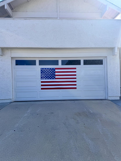 Large Magnetic American Flag 70x42 Inch | US Flag for Metal Doors, Garage & Car | Patriotic Magnet Décor