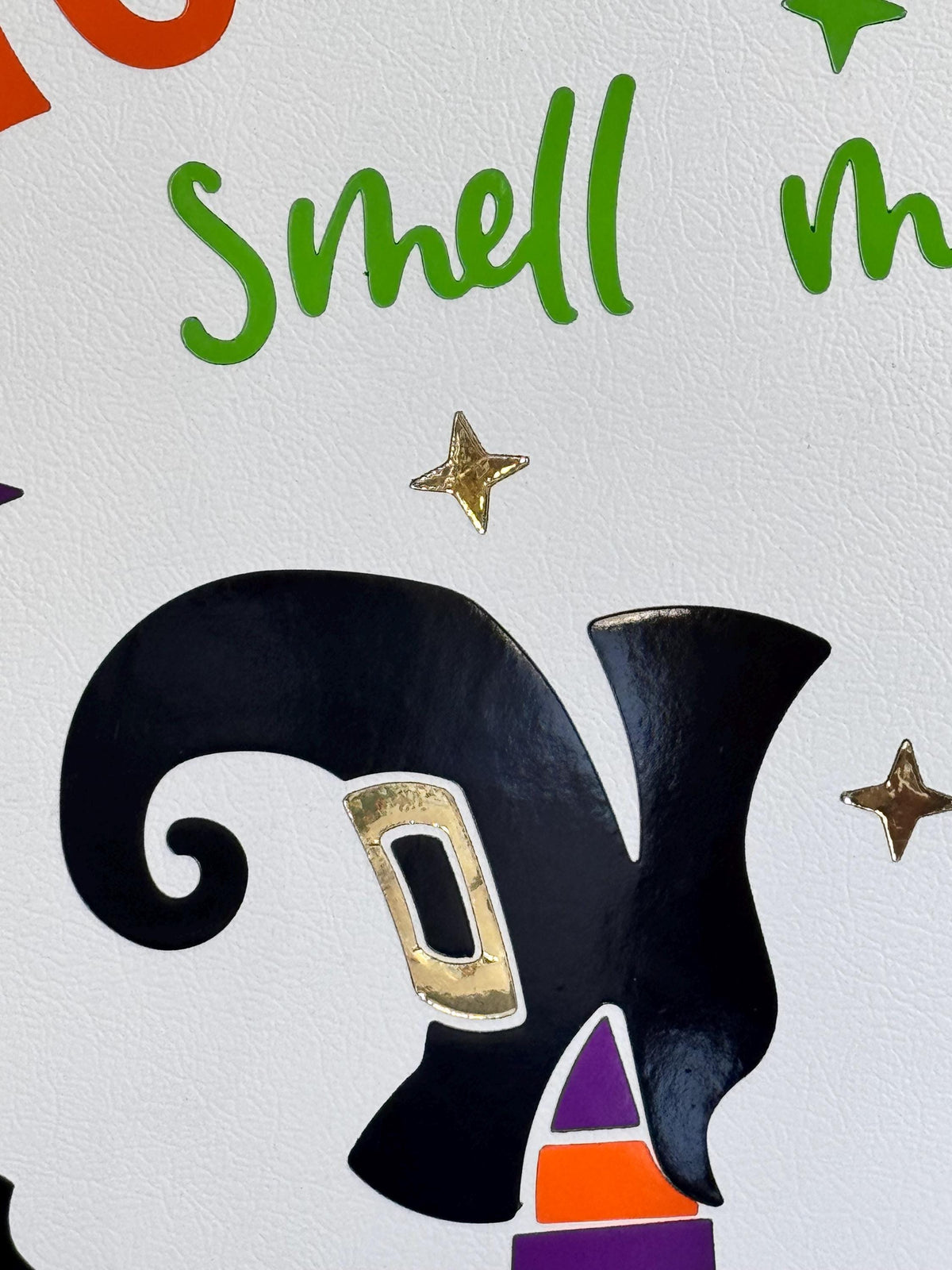 Halloween Witch Legs Cruise Cabin Magnet | Trick or Treat Smell My Feet Door Decor