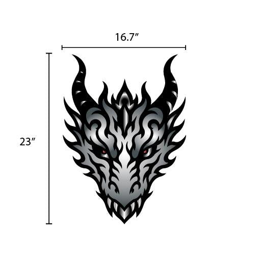 Dragon Garage Door Magnets | Beware Halloween Decoration | Throne of Dragons