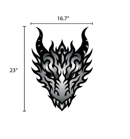 Dragon Garage Door Magnets | Beware Halloween Decoration | Throne of Dragons
