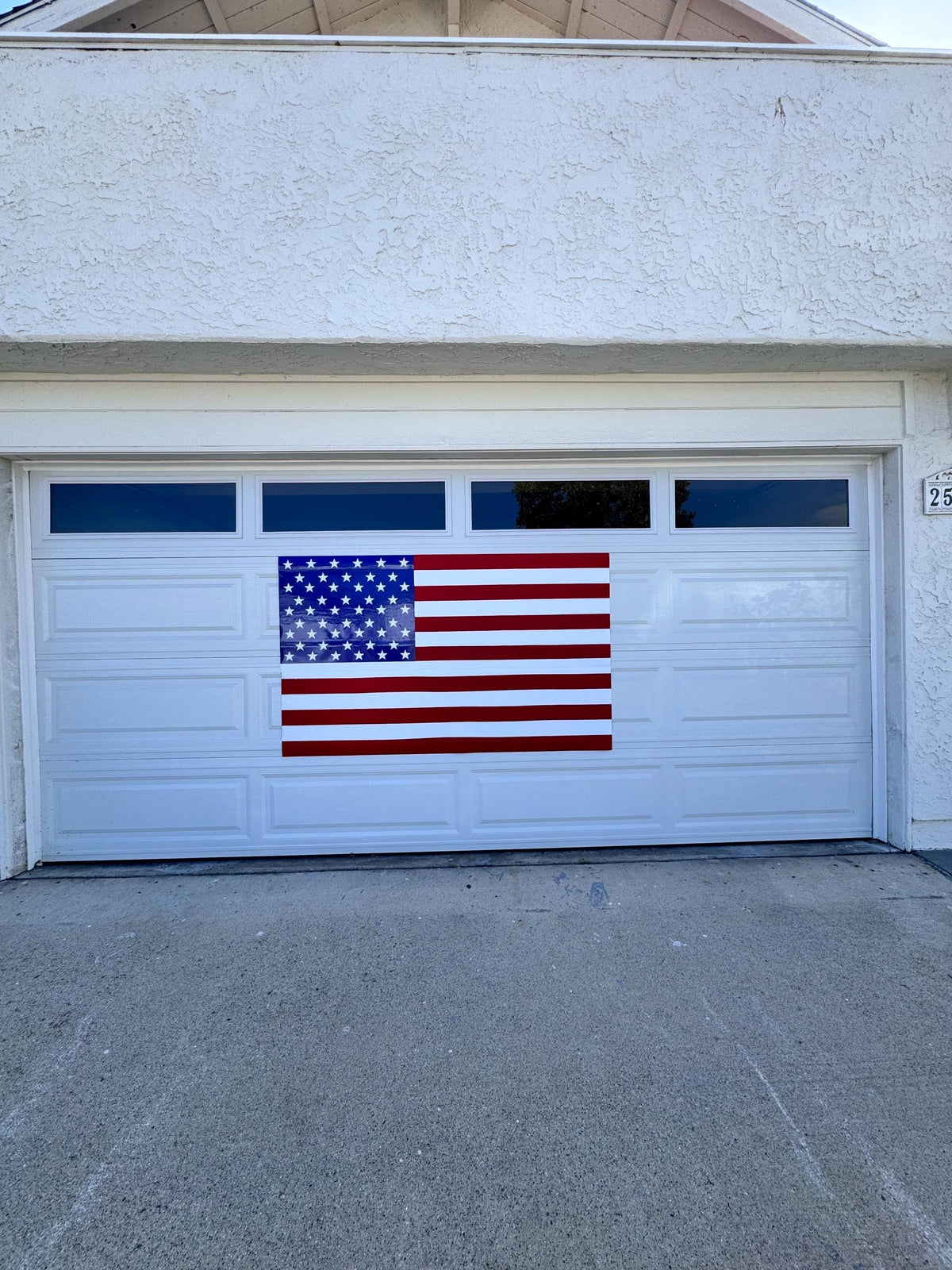 Large Magnetic American Flag 70x42 Inch | US Flag for Metal Doors, Garage & Car | Patriotic Magnet Décor