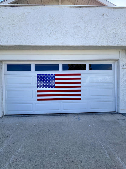 Large Magnetic American Flag 70x42 Inch | US Flag for Metal Doors, Garage & Car | Patriotic Magnet Décor