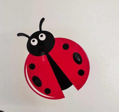 Ladybug Cruise Ship Cabin Door Decor | Personalized Birthday Door Magnets | Happy Birthday Name Decorations | Cruise Door Magnet