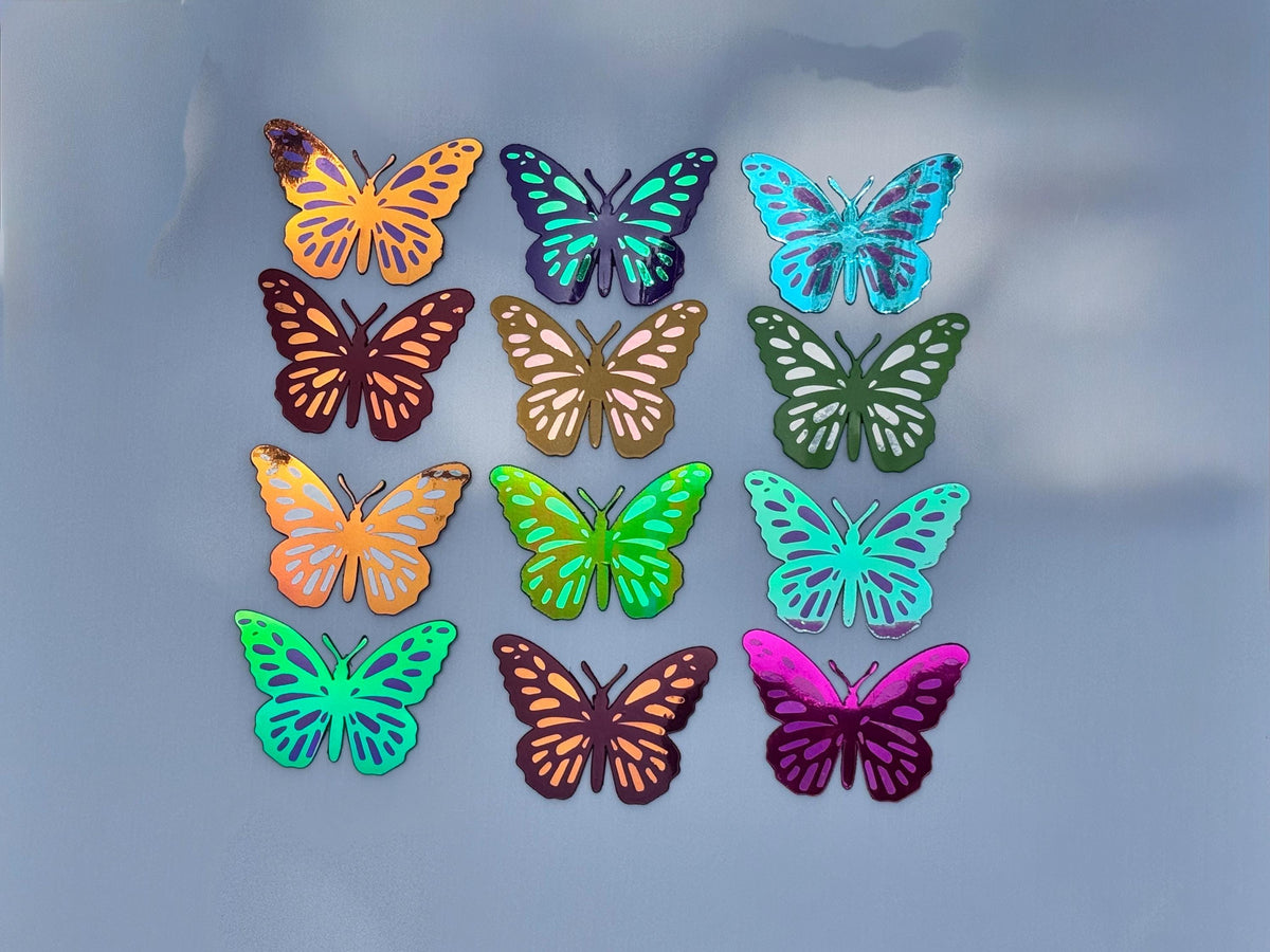Mailbox Butterfly Magnets – Set of 5 Colorful Butterflies – 2.75 Inches Wide