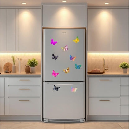 Mailbox Butterfly Magnets – Set of 5 Colorful Butterflies – 2.75 Inches Wide