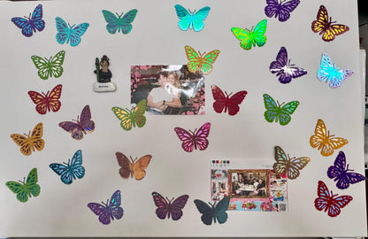 Mailbox Butterfly Magnets – Set of 5 Colorful Butterflies – 2.75 Inches Wide