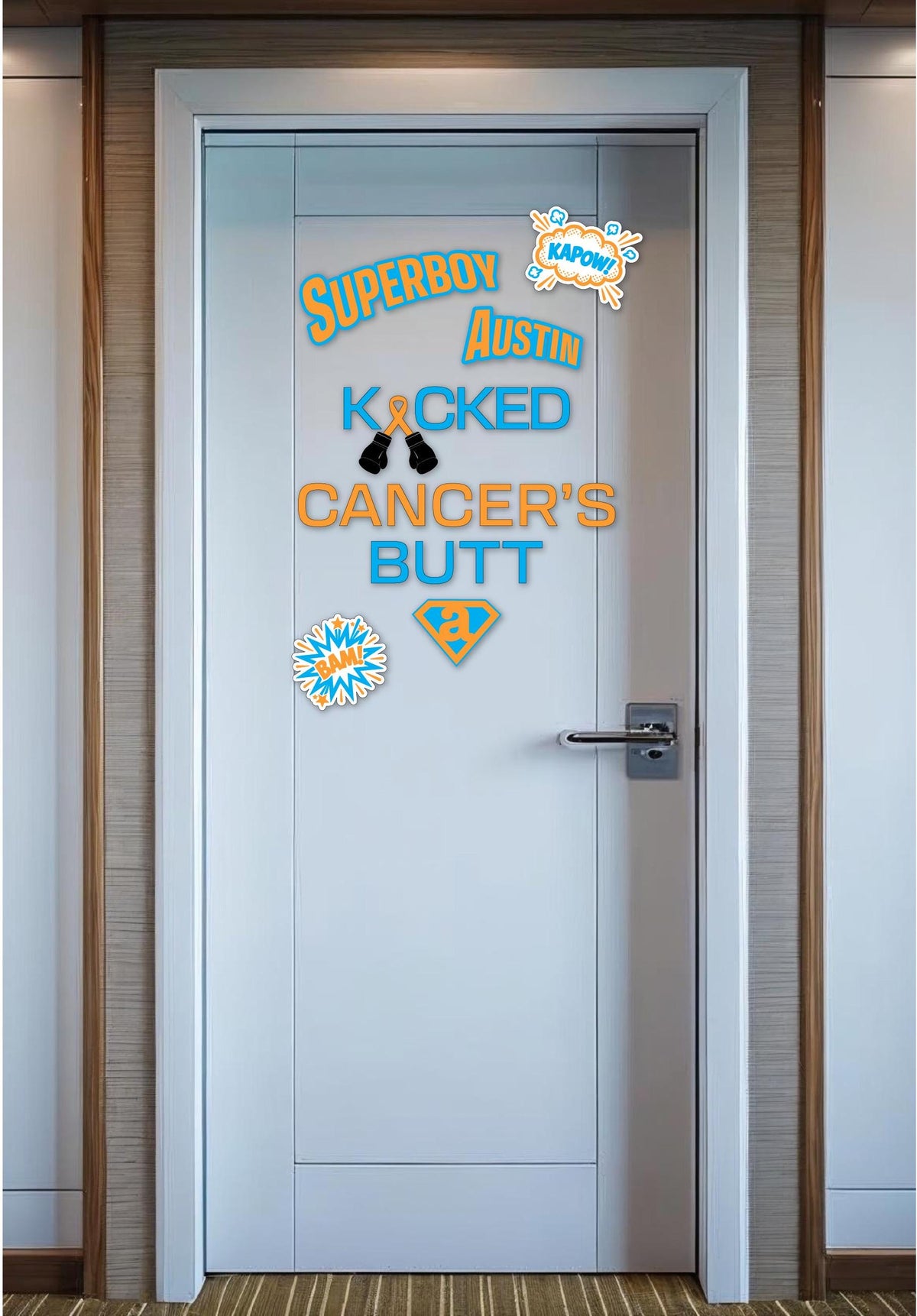 Kicked Cancer's Butt Cruise Door Magnets