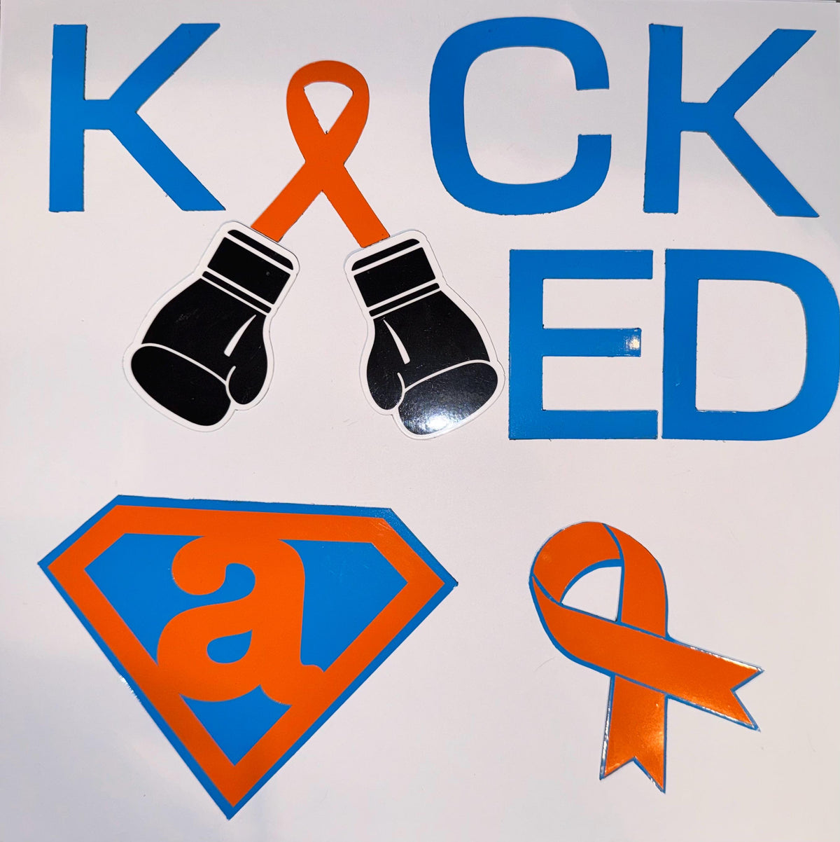 Kicked Cancer's Butt Cruise Door Magnets, Personalized Superhero Name Set