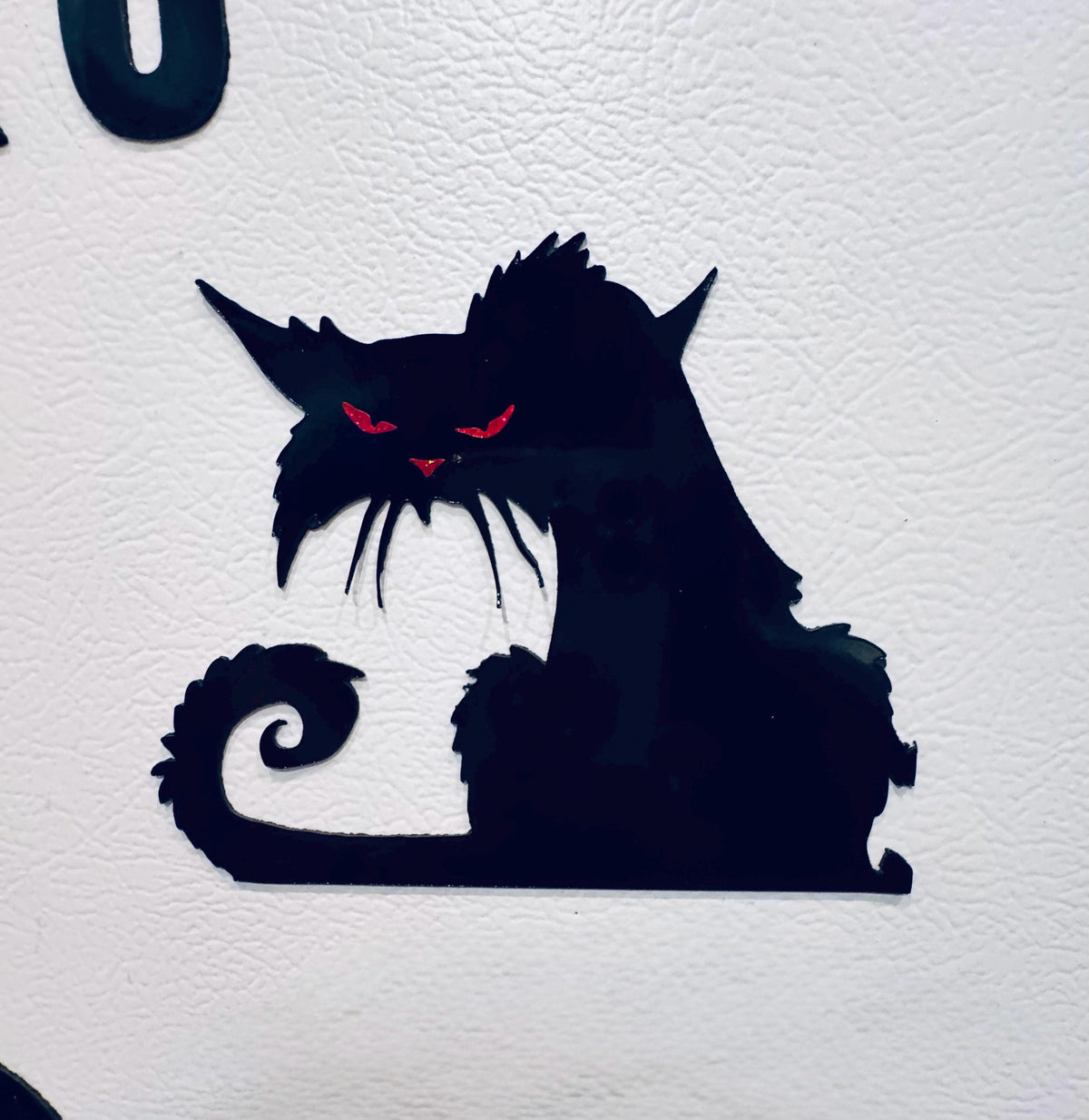 Welcome Foolish Mortals Cruise Door Magnet, Spooky Gothic Halloween Cabin Decor