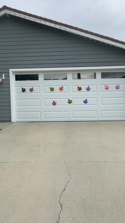 Fall Season Magnetic Leaves for garage door