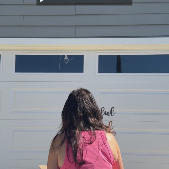 Thankful & Blessed Garage Door Magnet Wreath, product video