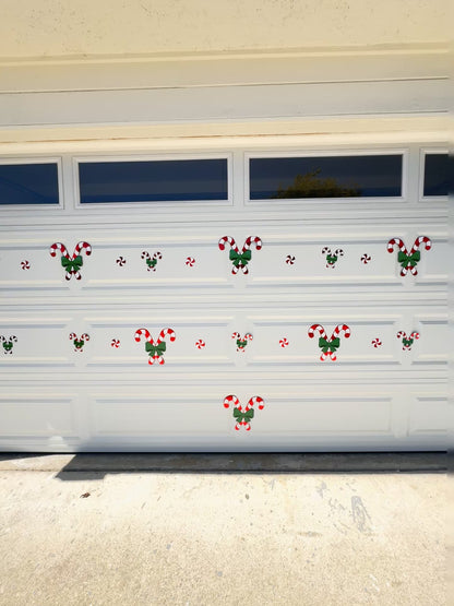 Candy Cane Christmas Magnets: Holiday Home Decor